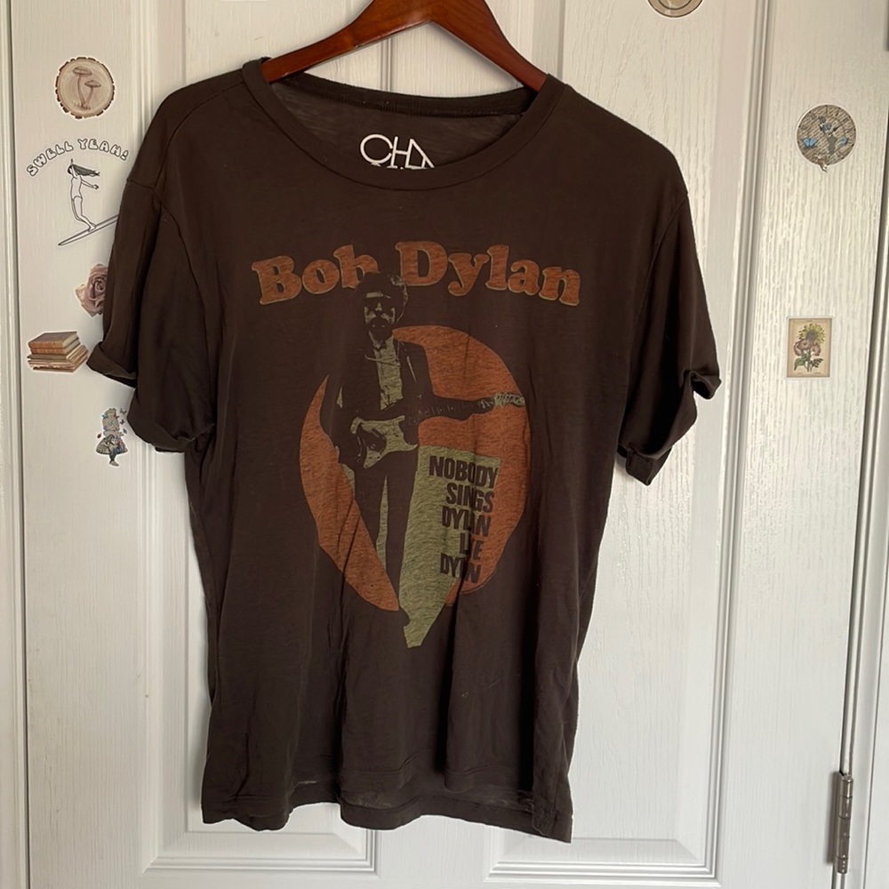 Brown CHASER Bob Dylan T-Shirt